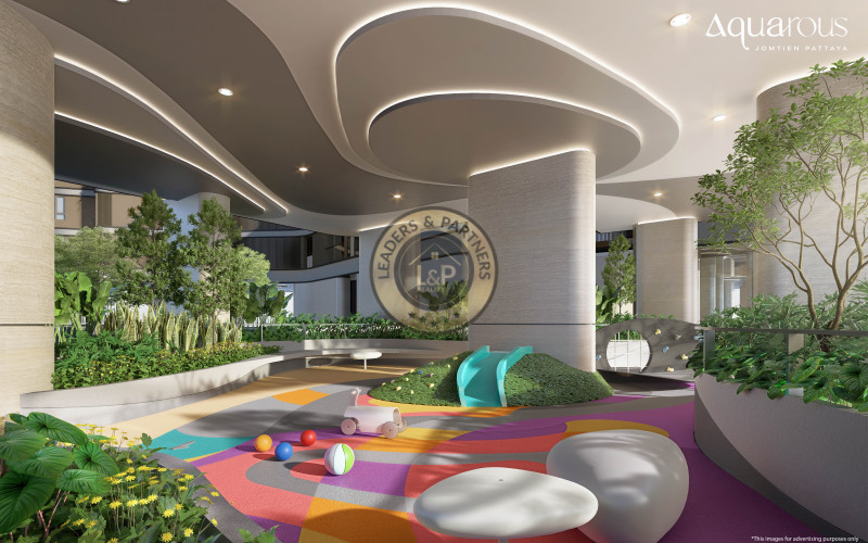 Luxusné apartmány, Aquarous Jomtien Pattaya, Thajsko