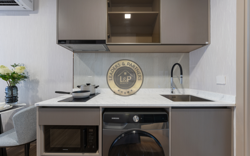 1 izbový vzorový apartmán, Aquarous Jomtien Pattaya, Thajsko