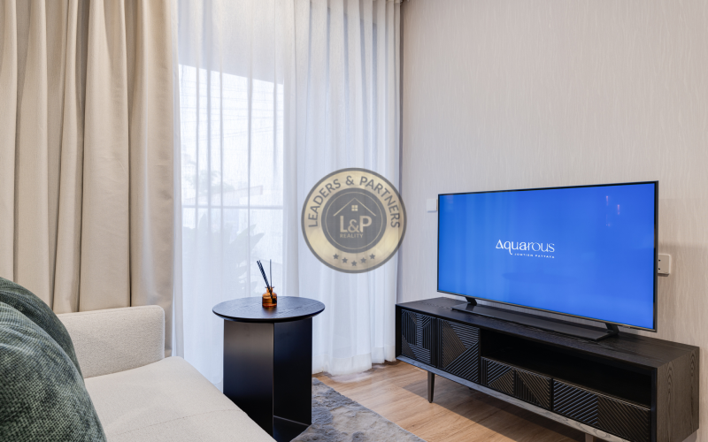 1 izbový vzorový apartmán, Aquarous Jomtien Pattaya, Thajsko