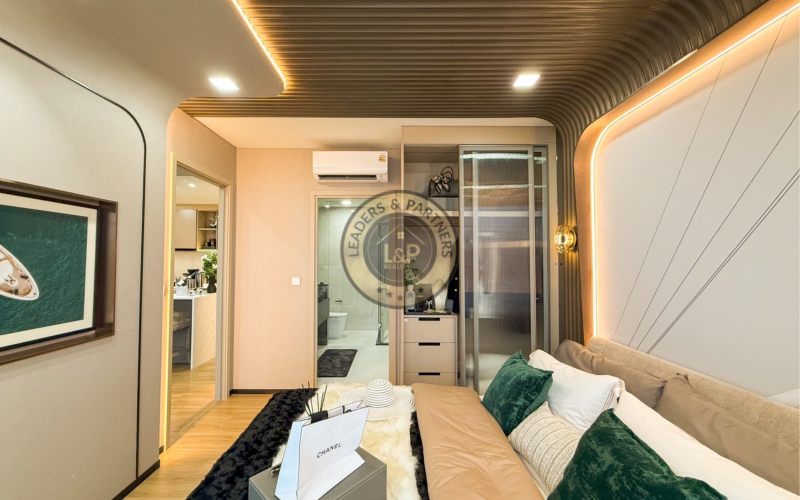 2 izbový vzorový apartmán, Aquarous Jomtien Pattaya, Thajsko