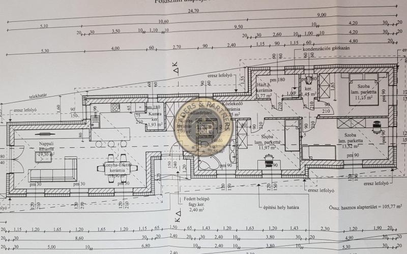 PREDAJ stavebný pozemok s projektom domu s úžitkovou plochou 105,77 m2 Rajka