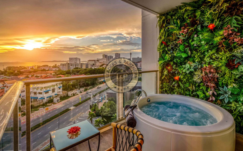 Apartmány The Riviera Ocean Drive, Pattaya-Thajsko