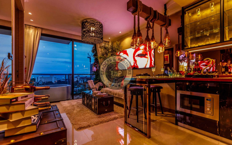 Apartmány The Riviera Ocean Drive, Pattaya-Thajsko