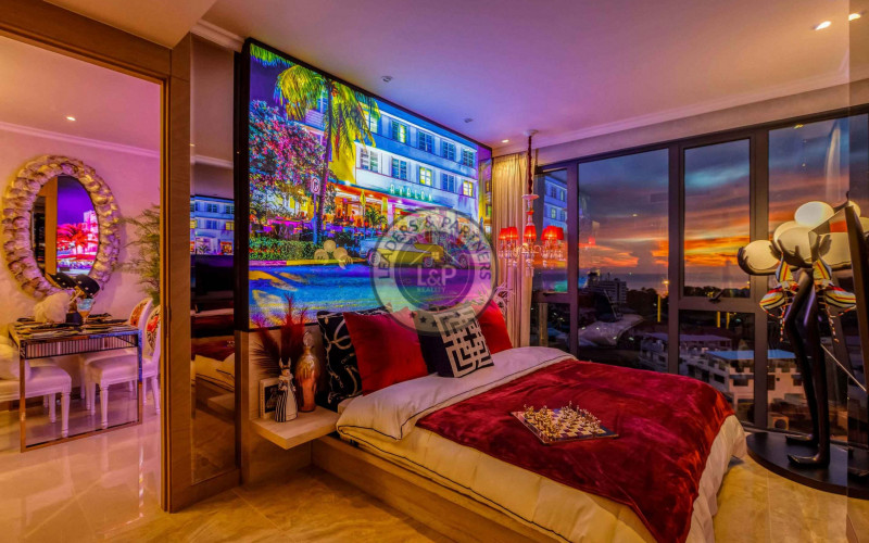 Apartmány The Riviera Ocean Drive, Pattaya-Thajsko