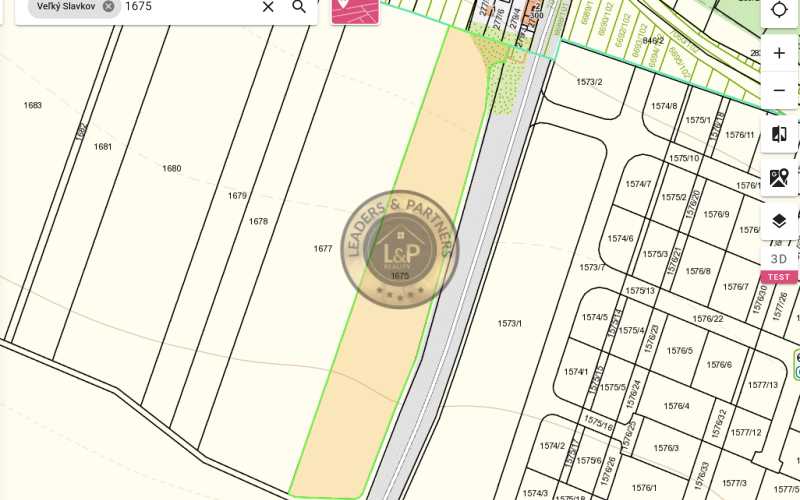 Investičný pozemok Veľký Slavkov,8456m2