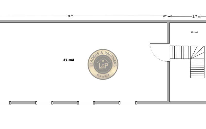 Na prenájom priestor 34 m2, Mäsiarská ul., Košice-Staré Mesto