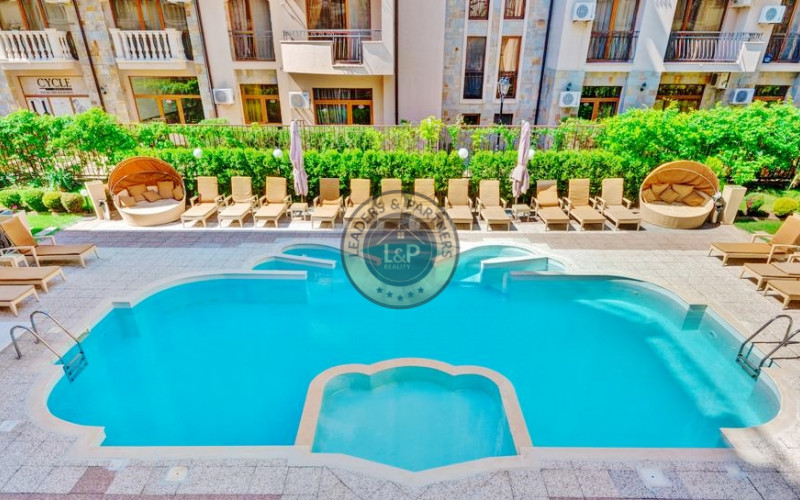 Štúdio 1+kk s balkónom a bazénom Slnečné pobrežie-Bulharsko