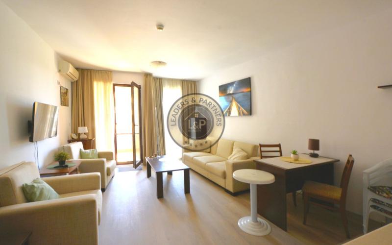 Štúdio 1+kk s balkónom a bazénom Aheloy-Bulharsko