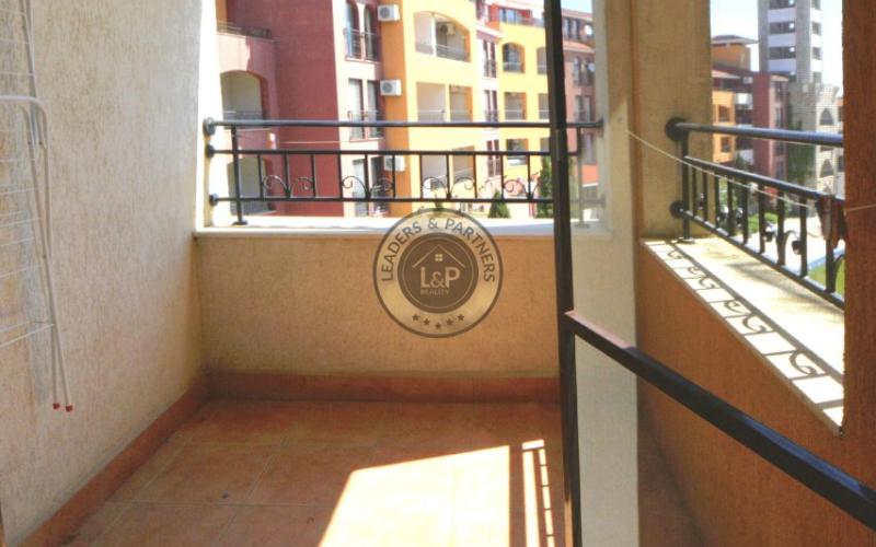 Štúdio 1+kk s balkónom a bazénom Aheloy-Bulharsko