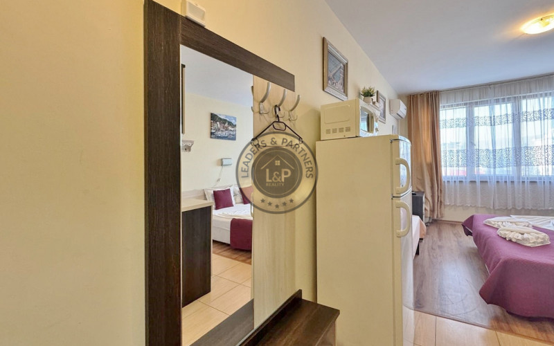 Apartmán 1+kk s bazénom Slnečné pobrežie, Bulharsko