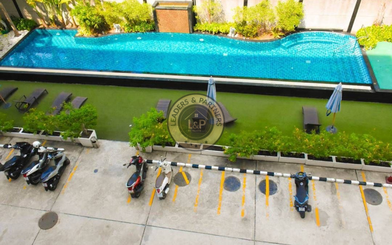 Thajsko-Pattaya-2izbový apartmán s balkónom-Water Park Condo