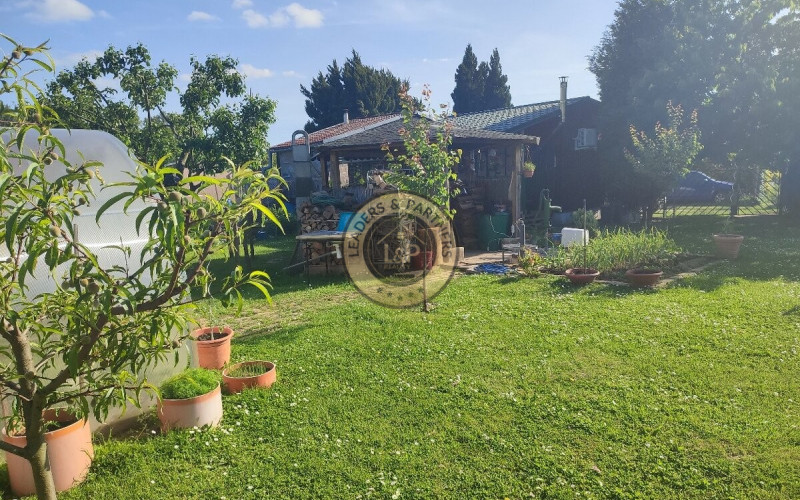 Na predaj záhrada s obytnou chatkou v Seredi