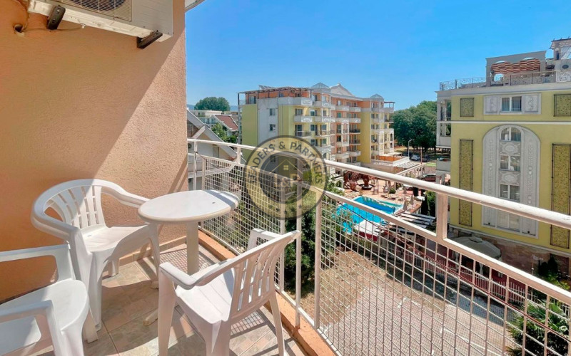 Apartmán 2+kk s bazénom Slnečné Pobrežie, Bulharsko