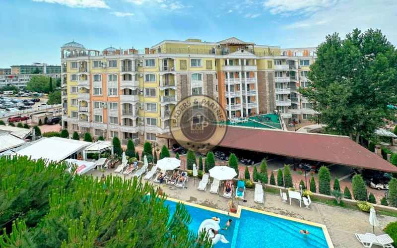 Apartmán 2+kk s bazénom Slnečné Pobrežie, Bulharsko