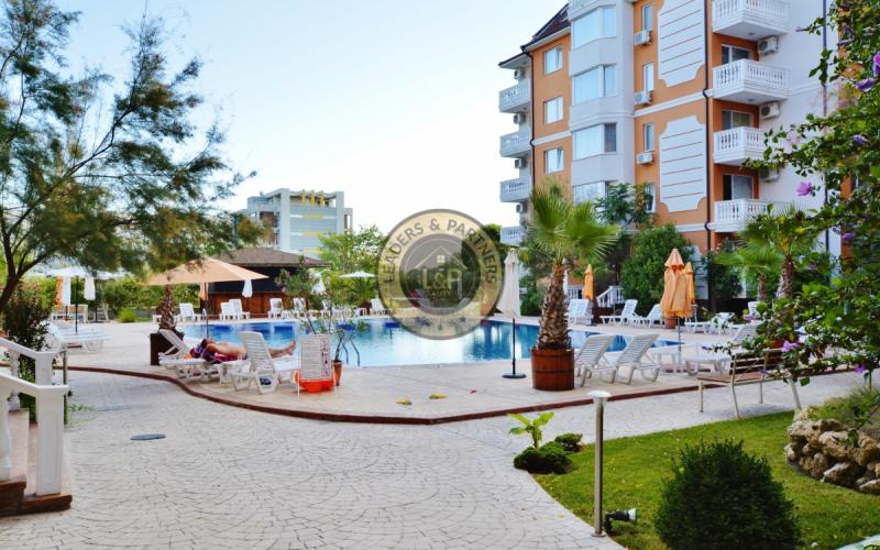 Apartmán 2+kk s bazénom Slnečné Pobrežie, Bulharsko
