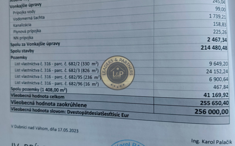 Priestranný 6 - izbový rodinný dom vo Veľkých Ripňanoch