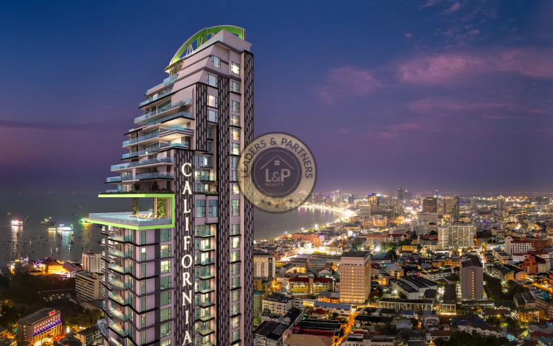 Apartmány The Riviera California, Pattaya-Thajsko