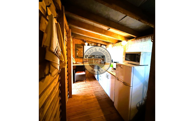 Na predaj záhrada s chatou na Terase, ulica Československého odboja.