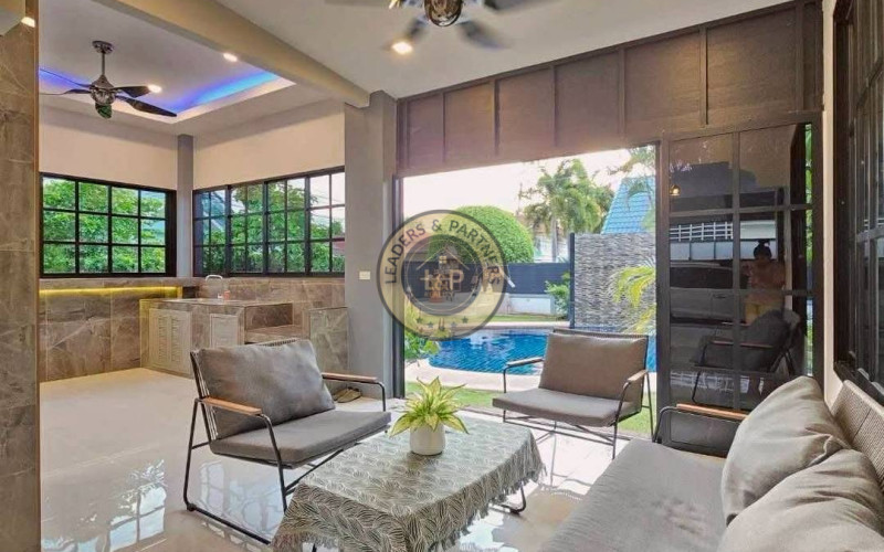 5 izbová vila s bazénom v Thajsku-Pattaya-jazero Map Prachan