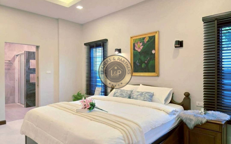 5 izbová vila s bazénom v Thajsku-Pattaya-jazero Map Prachan