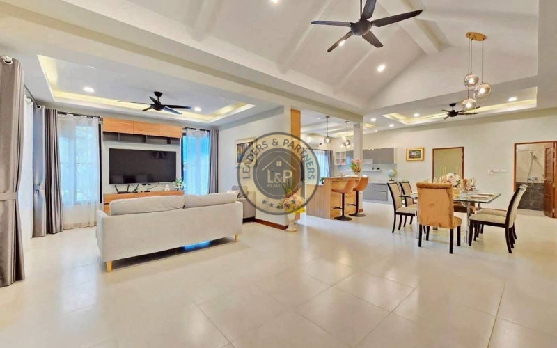 5 izbová vila s bazénom v Thajsku-Pattaya-jazero Map Prachan