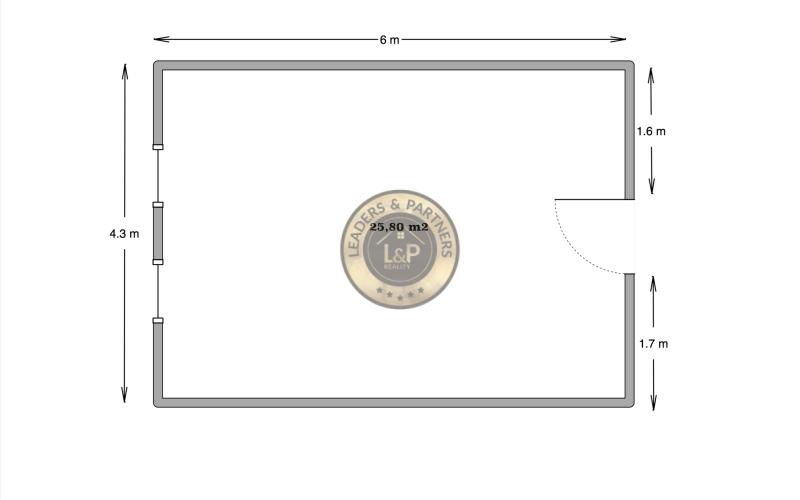 Na prenájom kancelária 26 m2, Moyzesova ul., Košice