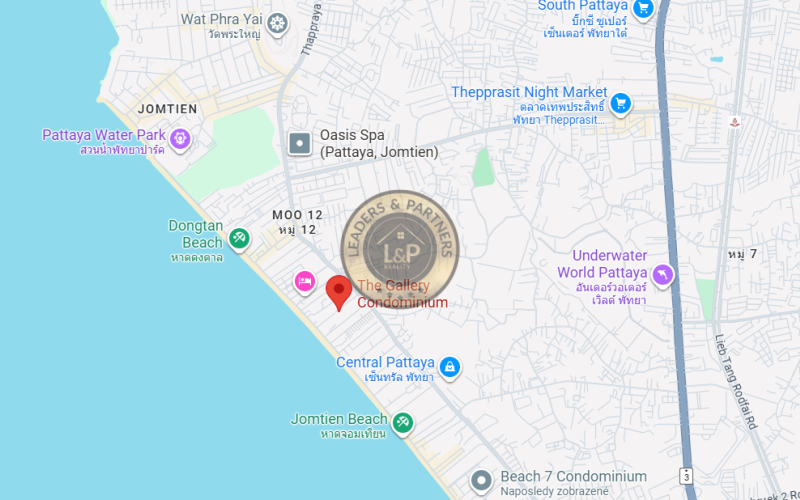 2 izbový apartmán-Thajsko-Pattaya-Jomtien-400 m od pláže