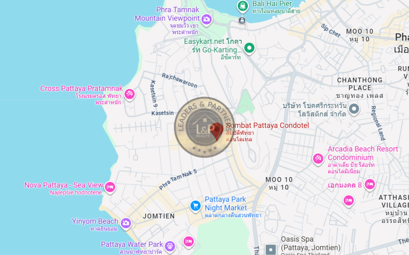 Thajsko-Pattaya-PhraTamNak-1 izbový apartmán-štúdio