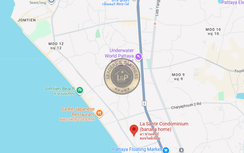 Thajsko-Pattaya-Jomtien-2 izbový apartmán La Santir Condo