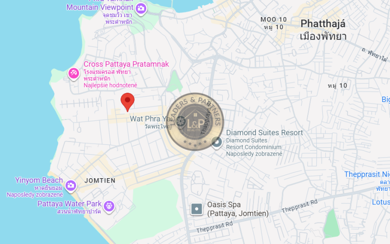 Krásny 2 izbový apartmán v Thajsku-Pattaya-Siam Oriental