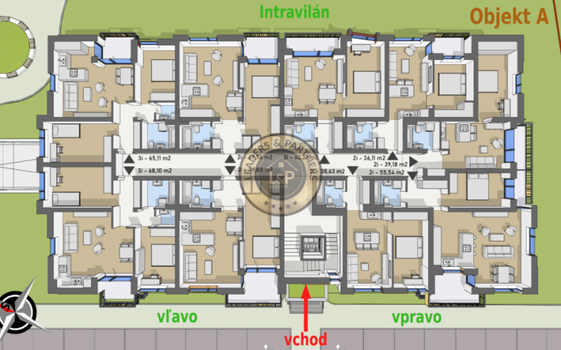 Predaj 2 a 3 Izb. bytov Dunajská Streda