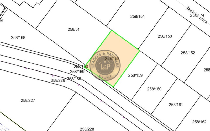 Pozemok vhodný na výstavbu RD v obci Jaslovské Bohunice