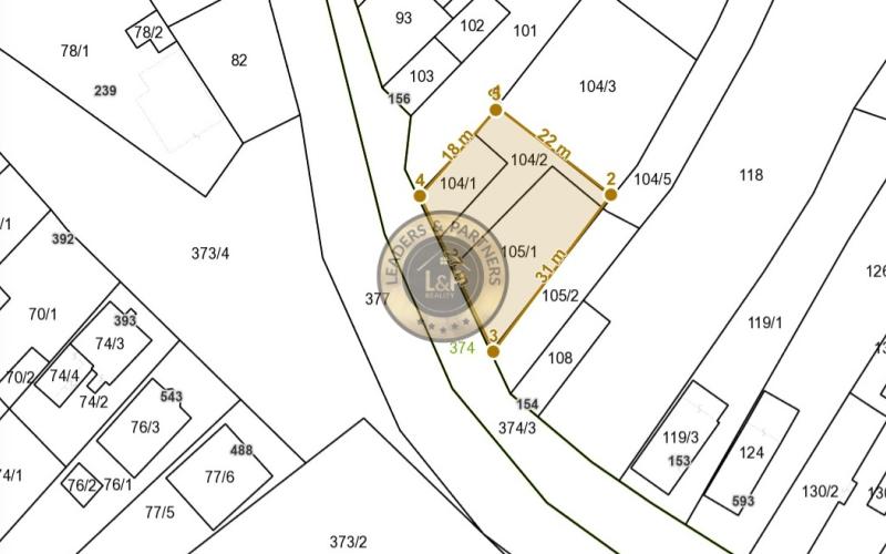 Na predaj stavebný pozemok  v obci Čierny Brod