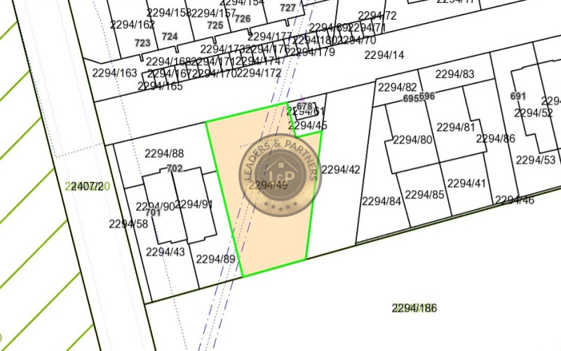 Na predaj pozemok vhodný na výstavbu RD v obci Mostová