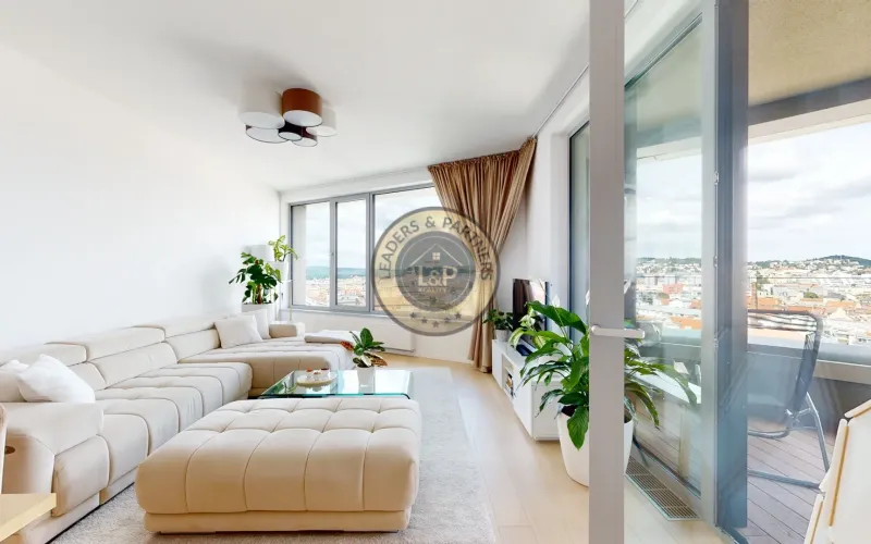 SKYPARK, Veža I, 3-izb. byt s výhľadom na hrad NA PRENÁJOM