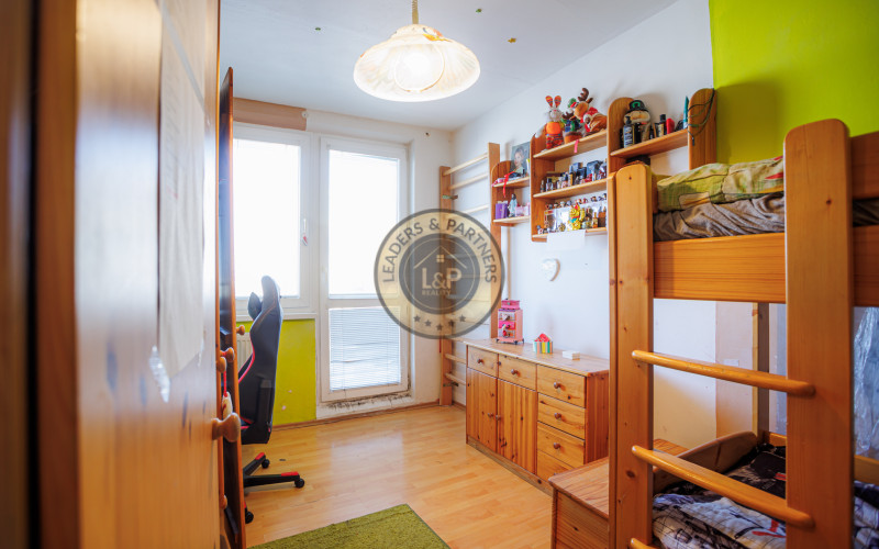 3.izbový byt-GUDERNOVA ul, Košice-Západ, loggia