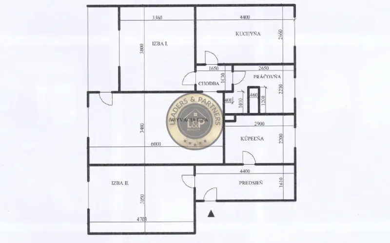 Na predaj 3iz. byt s loggiou v Trnave na Zelenečskej ulici
