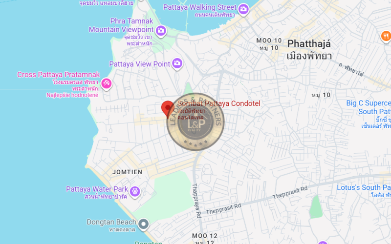 Thajsko-Pattaya-1 izbový apartman-štúdio-Sombat Condotel