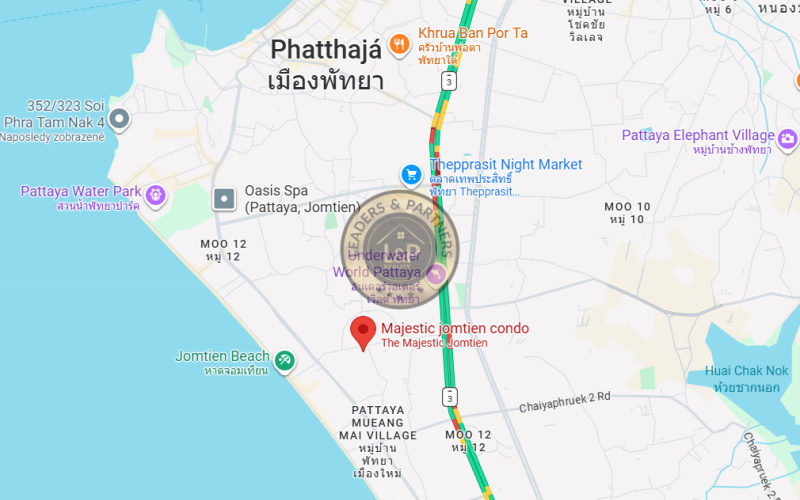 Thajsko-Pattaya-1 izbový apartmán-štúdio-Majestic Condo