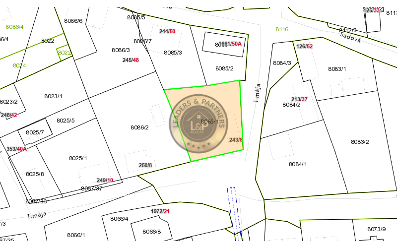 Na predaj stavebný pozemok v obci Borský Mikuláš