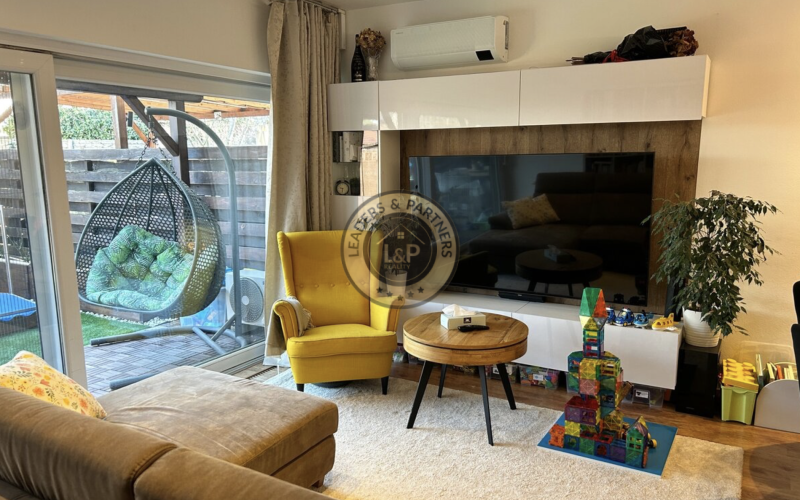 NA PREDAJ, 3-izb. byt so záhradou a parkovaním