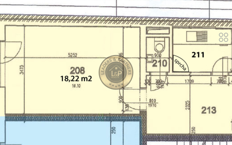 Kancelária na prenájom v centre Senca-Lichnerova-pešia zóna