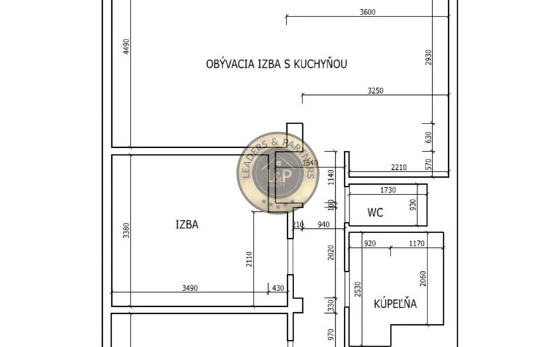 Na predaj 3iz. byt s balkónom v Seredi - centrum mesta