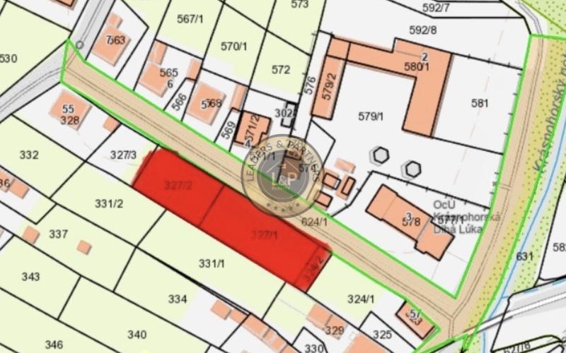 Pozemok o výmere 509 m² , KRÁSNOHORSKÁ DLHÁ LÚKA