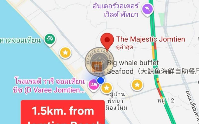 Thajsko-Pattaya-Jomtien-1 izbový byt-Majestic Condo