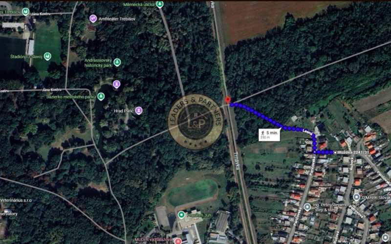 Stavebný pozemok 676 m² | tichá lokalita | Trebišov