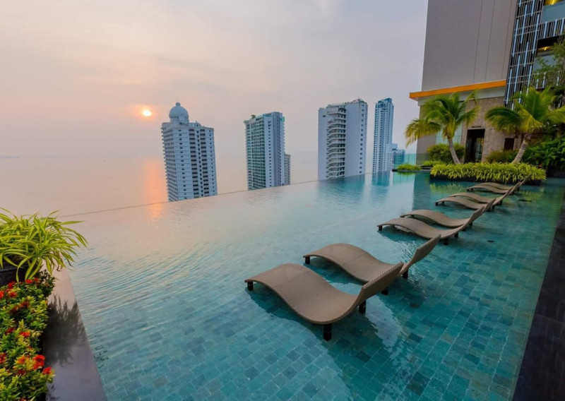Apartmány The Riviera Wongamat Beach, Thajsko-Pattaya