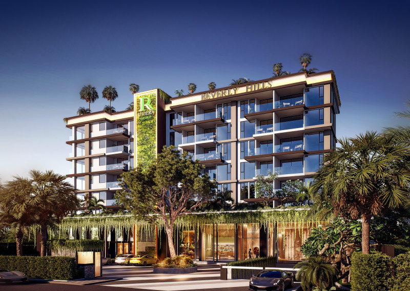 Apartmány The Riviera Beverly Hills, Pattaya-Thajsko